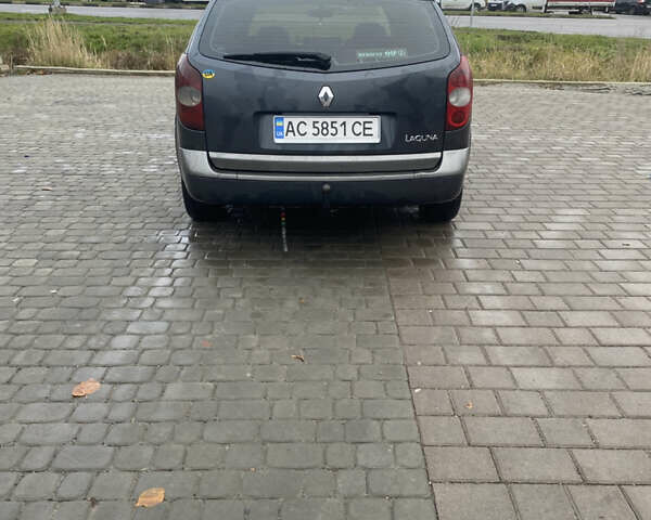 Серый Рено Лагуна, объемом двигателя 1.87 л и пробегом 401 тыс. км за 3200 $, фото 13 на Automoto.ua
