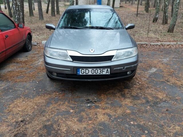 Серый Рено Лагуна, объемом двигателя 2 л и пробегом 356 тыс. км за 1800 $, фото 3 на Automoto.ua