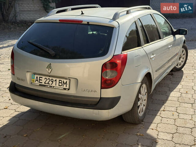 Серый Рено Лагуна, объемом двигателя 2 л и пробегом 555 тыс. км за 2250 $, фото 4 на Automoto.ua