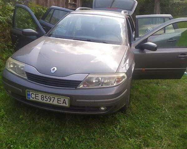 Серый Рено Лагуна, объемом двигателя 2 л и пробегом 208 тыс. км за 4200 $, фото 4 на Automoto.ua