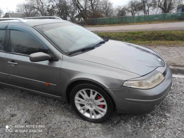 Сірий Рено Лагуна, об'ємом двигуна 1.8 л та пробігом 325 тис. км за 3312 $, фото 6 на Automoto.ua