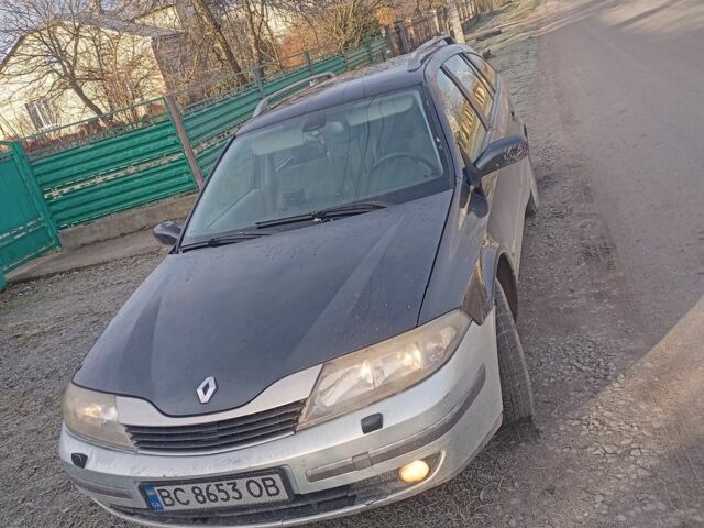 Серый Рено Лагуна, объемом двигателя 1.9 л и пробегом 448 тыс. км за 2750 $, фото 3 на Automoto.ua