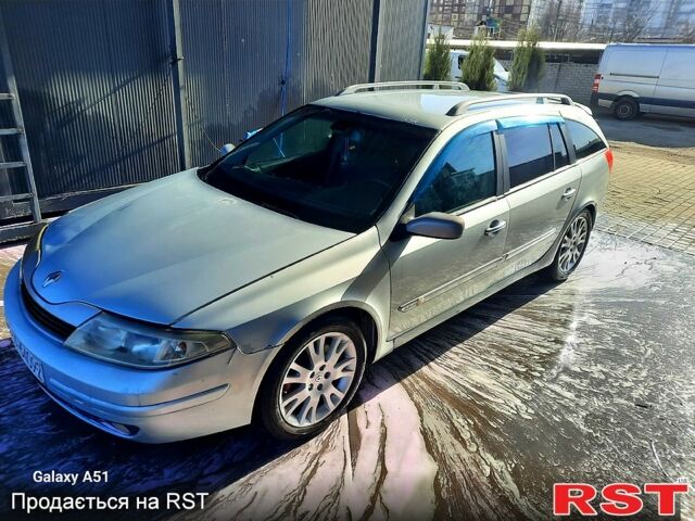 Серый Рено Лагуна, объемом двигателя 2.2 л и пробегом 202 тыс. км за 1650 $, фото 8 на Automoto.ua