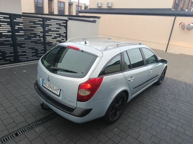 Серый Рено Лагуна, объемом двигателя 1.9 л и пробегом 330 тыс. км за 3900 $, фото 4 на Automoto.ua