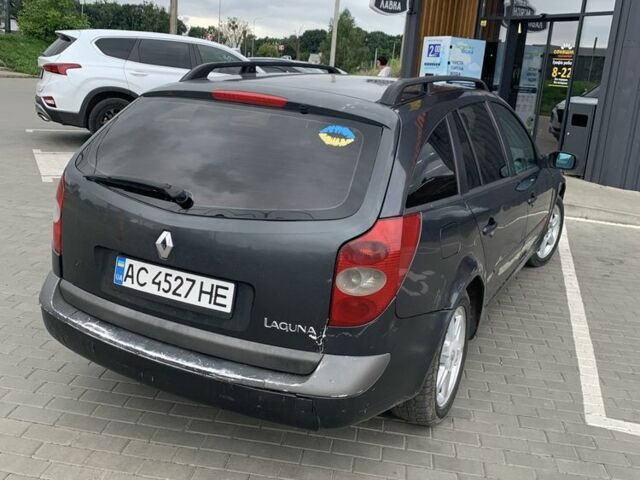 Серый Рено Лагуна, объемом двигателя 1.9 л и пробегом 425 тыс. км за 2400 $, фото 3 на Automoto.ua