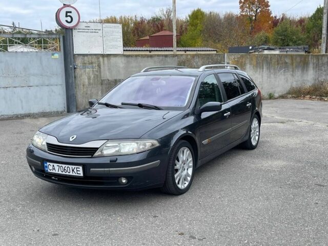 Серый Рено Лагуна, объемом двигателя 2.2 л и пробегом 188 тыс. км за 3500 $, фото 2 на Automoto.ua