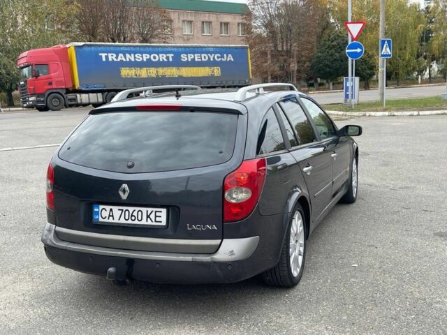 Серый Рено Лагуна, объемом двигателя 2.2 л и пробегом 188 тыс. км за 3500 $, фото 3 на Automoto.ua