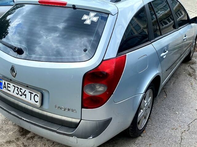 Серый Рено Лагуна, объемом двигателя 1.9 л и пробегом 230 тыс. км за 2500 $, фото 5 на Automoto.ua