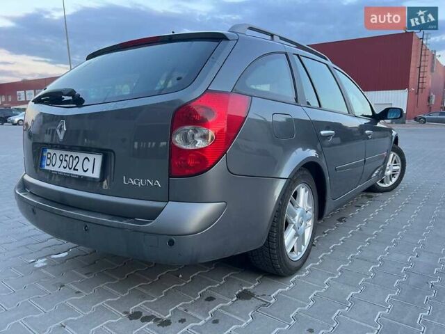 Серый Рено Лагуна, объемом двигателя 2 л и пробегом 230 тыс. км за 4600 $, фото 8 на Automoto.ua