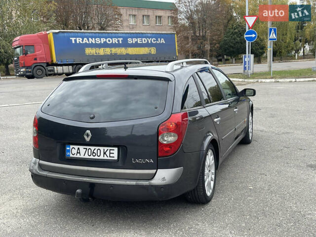 Серый Рено Лагуна, объемом двигателя 2.19 л и пробегом 200 тыс. км за 3500 $, фото 3 на Automoto.ua