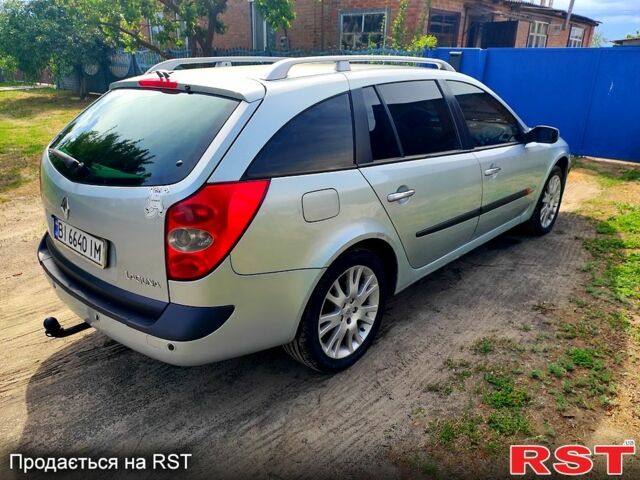 Сірий Рено Лагуна, об'ємом двигуна 2 л та пробігом 284 тис. км за 4300 $, фото 4 на Automoto.ua