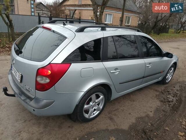 Серый Рено Лагуна, объемом двигателя 2 л и пробегом 281 тыс. км за 3900 $, фото 2 на Automoto.ua