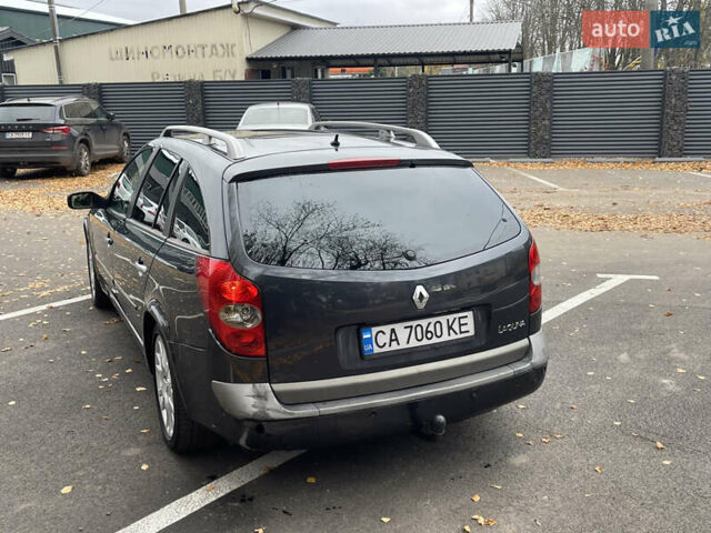 Сірий Рено Лагуна, об'ємом двигуна 2.19 л та пробігом 240 тис. км за 3500 $, фото 4 на Automoto.ua
