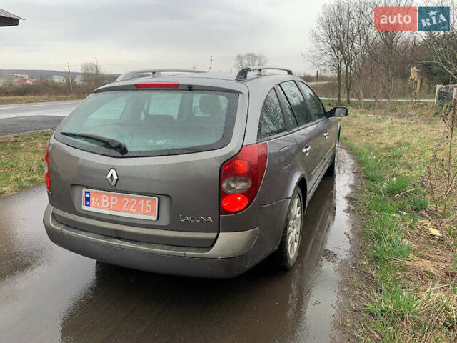Сірий Рено Лагуна, об'ємом двигуна 1.6 л та пробігом 255 тис. км за 3500 $, фото 14 на Automoto.ua
