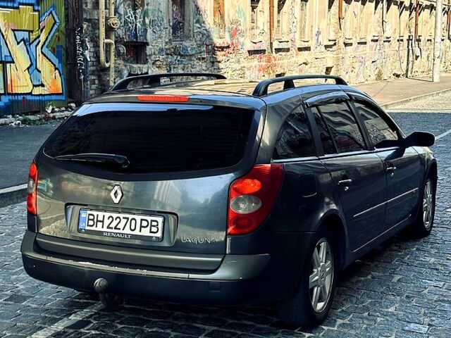 Серый Рено Лагуна, объемом двигателя 1.9 л и пробегом 300 тыс. км за 3000 $, фото 3 на Automoto.ua