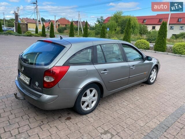 Сірий Рено Лагуна, об'ємом двигуна 1.9 л та пробігом 330 тис. км за 2700 $, фото 9 на Automoto.ua