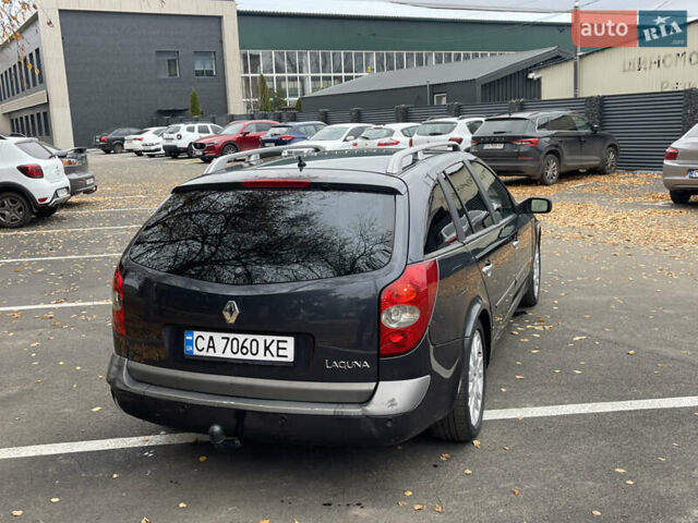 Сірий Рено Лагуна, об'ємом двигуна 2.19 л та пробігом 240 тис. км за 3500 $, фото 3 на Automoto.ua