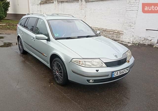 Серый Рено Лагуна, объемом двигателя 2 л и пробегом 374 тыс. км за 3000 $, фото 2 на Automoto.ua