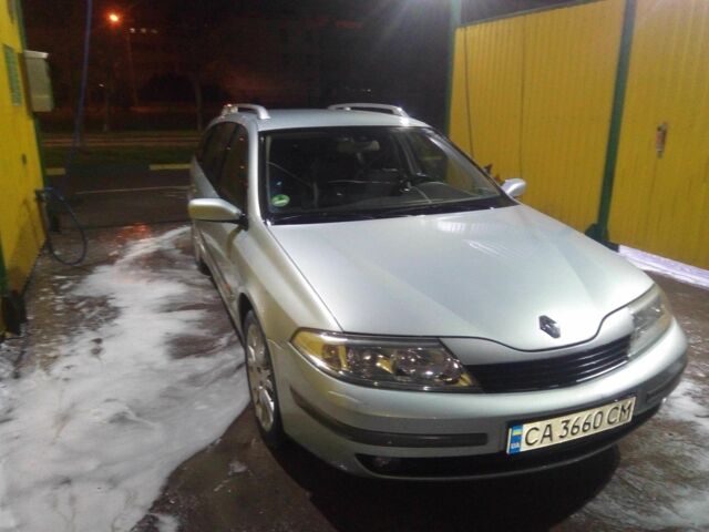 Серый Рено Лагуна, объемом двигателя 2 л и пробегом 375 тыс. км за 2999 $, фото 1 на Automoto.ua