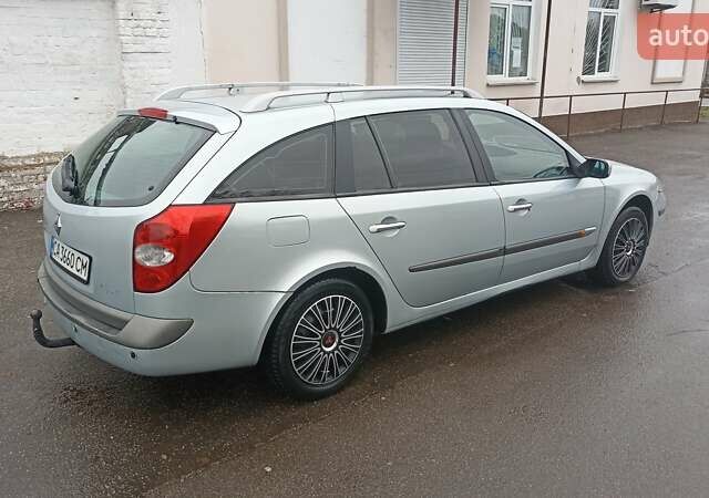 Серый Рено Лагуна, объемом двигателя 2 л и пробегом 374 тыс. км за 2900 $, фото 1 на Automoto.ua