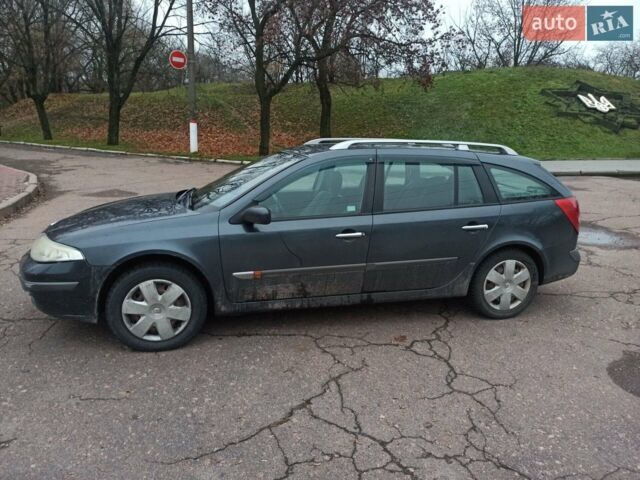 Сірий Рено Лагуна, об'ємом двигуна 2.2 л та пробігом 200 тис. км за 4200 $, фото 4 на Automoto.ua
