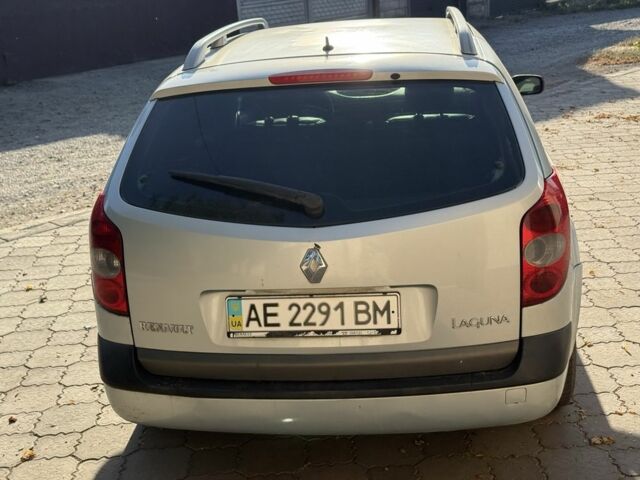 Сірий Рено Лагуна, об'ємом двигуна 2 л та пробігом 444 тис. км за 2250 $, фото 5 на Automoto.ua