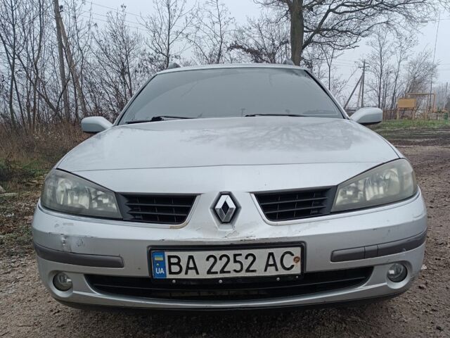 Серый Рено Лагуна, объемом двигателя 2 л и пробегом 325 тыс. км за 4350 $, фото 1 на Automoto.ua