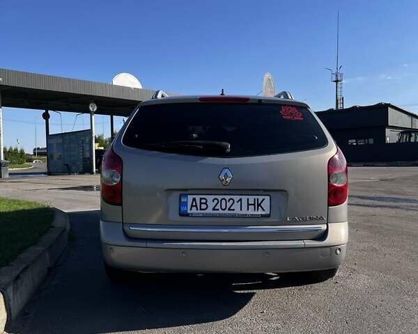Серый Рено Лагуна, объемом двигателя 2 л и пробегом 260 тыс. км за 3500 $, фото 6 на Automoto.ua