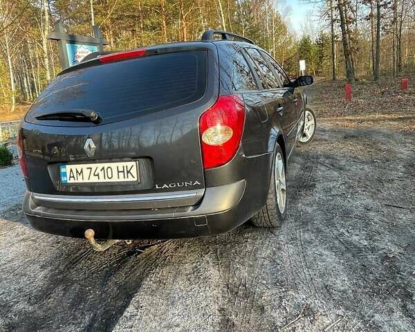 Серый Рено Лагуна, объемом двигателя 1.9 л и пробегом 270 тыс. км за 4000 $, фото 21 на Automoto.ua