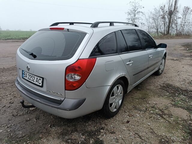 Серый Рено Лагуна, объемом двигателя 2 л и пробегом 325 тыс. км за 4350 $, фото 4 на Automoto.ua