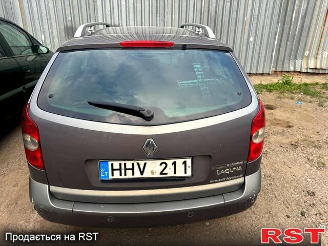 Серый Рено Лагуна, объемом двигателя 1.9 л и пробегом 247 тыс. км за 900 $, фото 3 на Automoto.ua
