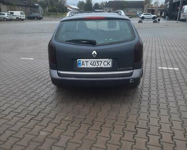 Серый Рено Лагуна, объемом двигателя 1.87 л и пробегом 302 тыс. км за 3900 $, фото 4 на Automoto.ua