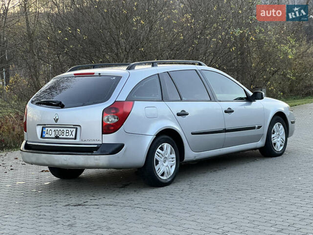 Серый Рено Лагуна, объемом двигателя 1.9 л и пробегом 300 тыс. км за 3200 $, фото 6 на Automoto.ua