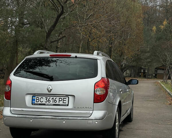 Серый Рено Лагуна, объемом двигателя 2 л и пробегом 199 тыс. км за 4550 $, фото 4 на Automoto.ua