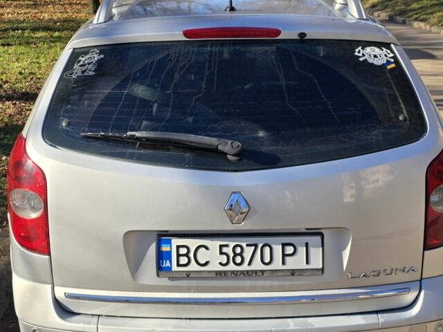 Серый Рено Лагуна, объемом двигателя 1.9 л и пробегом 302 тыс. км за 4000 $, фото 4 на Automoto.ua