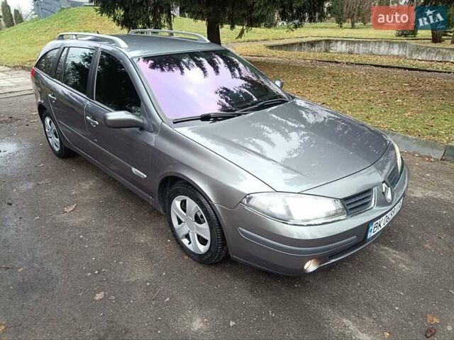 Серый Рено Лагуна, объемом двигателя 2 л и пробегом 232 тыс. км за 5350 $, фото 18 на Automoto.ua