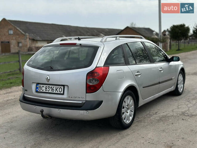 Серый Рено Лагуна, объемом двигателя 1.9 л и пробегом 250 тыс. км за 4100 $, фото 5 на Automoto.ua