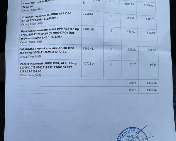 Серый Рено Лагуна, объемом двигателя 1.9 л и пробегом 250 тыс. км за 4100 $, фото 20 на Automoto.ua