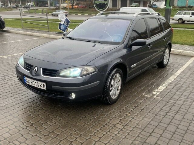 Серый Рено Лагуна, объемом двигателя 2 л и пробегом 333 тыс. км за 4900 $, фото 1 на Automoto.ua