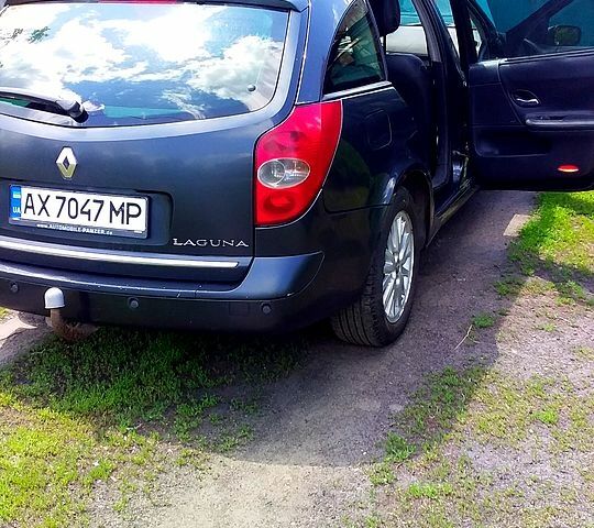 Сірий Рено Лагуна, об'ємом двигуна 1.9 л та пробігом 350 тис. км за 4200 $, фото 7 на Automoto.ua