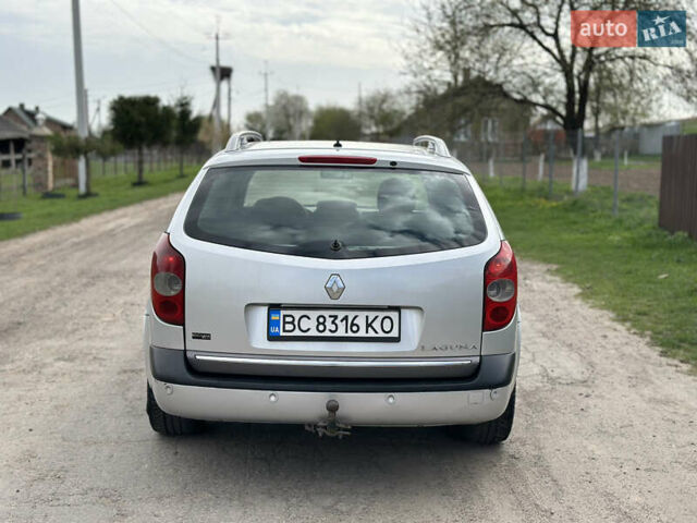 Серый Рено Лагуна, объемом двигателя 1.9 л и пробегом 250 тыс. км за 4100 $, фото 6 на Automoto.ua