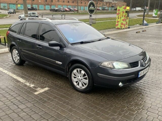 Серый Рено Лагуна, объемом двигателя 2 л и пробегом 333 тыс. км за 4900 $, фото 3 на Automoto.ua