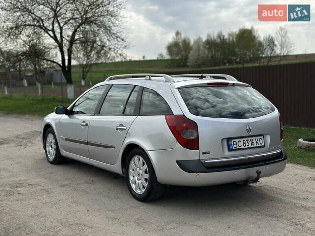 Серый Рено Лагуна, объемом двигателя 1.9 л и пробегом 250 тыс. км за 4100 $, фото 3 на Automoto.ua