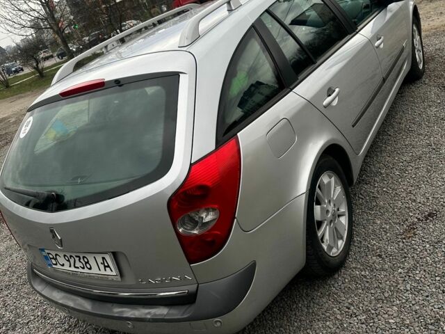 Сірий Рено Лагуна, об'ємом двигуна 1.6 л та пробігом 326 тис. км за 4100 $, фото 7 на Automoto.ua