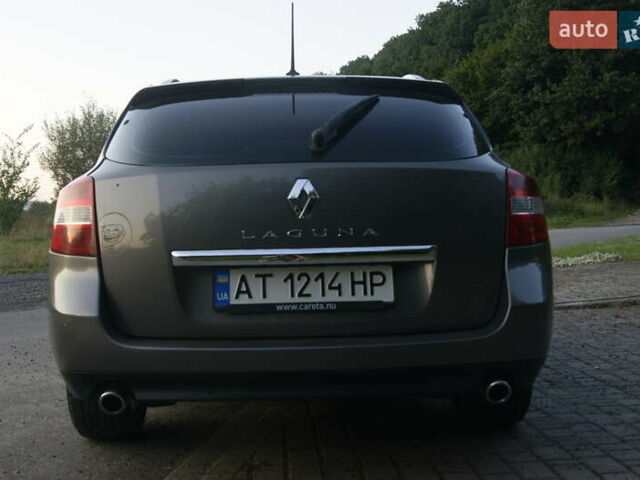 Серый Рено Лагуна, объемом двигателя 2 л и пробегом 219 тыс. км за 6600 $, фото 9 на Automoto.ua