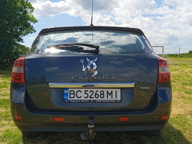 Серый Рено Лагуна, объемом двигателя 2 л и пробегом 367 тыс. км за 5600 $, фото 4 на Automoto.ua