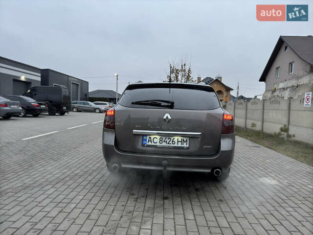 Серый Рено Лагуна, объемом двигателя 2 л и пробегом 258 тыс. км за 8000 $, фото 4 на Automoto.ua