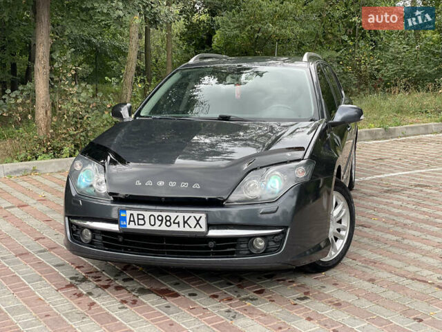 Серый Рено Лагуна, объемом двигателя 2 л и пробегом 299 тыс. км за 6800 $, фото 1 на Automoto.ua