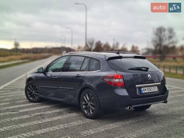 Сірий Рено Лагуна, об'ємом двигуна 2 л та пробігом 283 тис. км за 9376 $, фото 3 на Automoto.ua