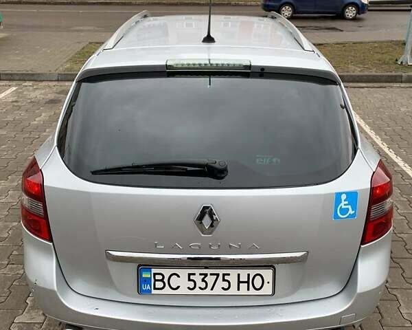 Сірий Рено Лагуна, об'ємом двигуна 2 л та пробігом 335 тис. км за 7600 $, фото 19 на Automoto.ua